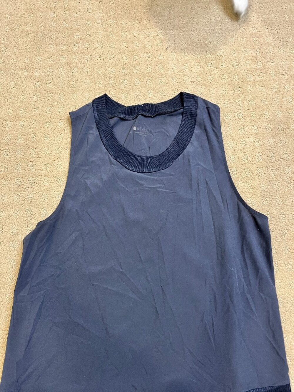 Lululemon Women's sleveless performance top Navy Size Small